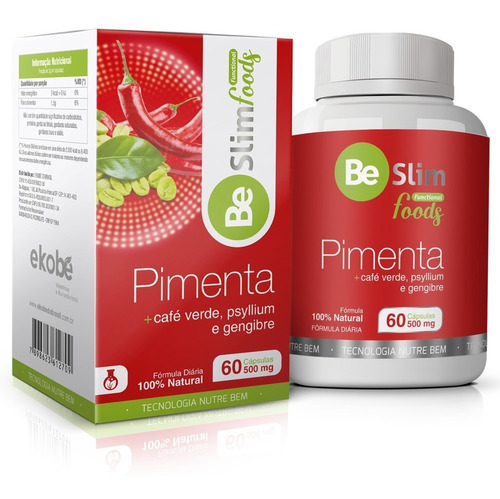 Be Slim Pimenta Produto Natural Ekobé Com Promoção