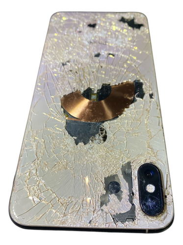 Iphone Xs Max Oro A2101 Dañado Dorado (Usado)