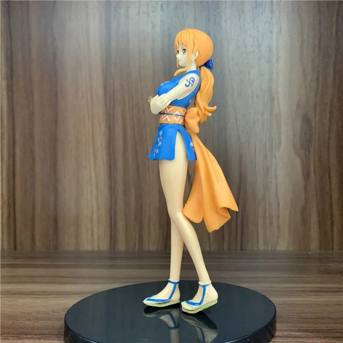 Boneco One Piece Nami Wano Com Base Anime