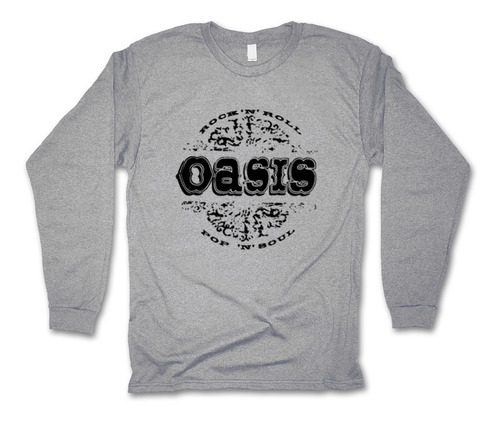 Oasis Playera Manga Larga Pop N Soul Noel Liam Gallagher Bp