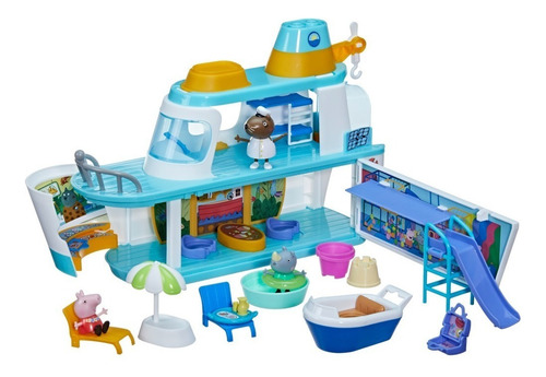 Peppa Pig - Peppa En El Crucero - Set De Juego Multinivel