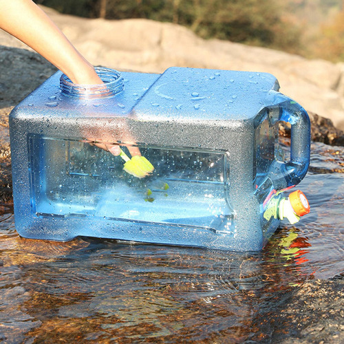 Para Recipiente De Agua Portátil Con Grifo, Cubo De 22