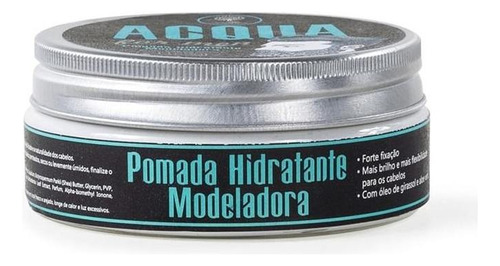 Pomada Para Cabelo Modeladora Acqua Men 150g Orgânica