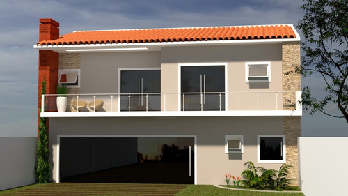 Imagem 1 de 5 de Planta De Casa 2 Quartos - Projeto Arquitetônico Completo
