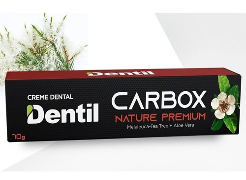 Creme Dental Carbox Premium Melaleuca + Aloe Vera Vegano