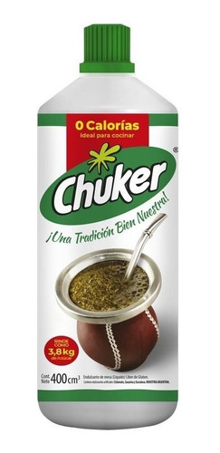 Chuker Clásico Edulcorante Liquido 400ml