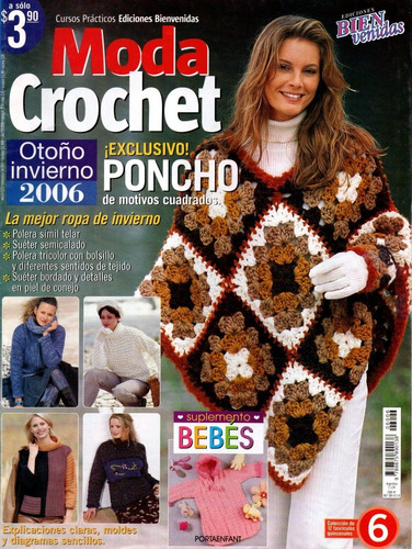 Revistas Crochet Otoño Invierno 2006 N°5y6 Ed.bienvenidas