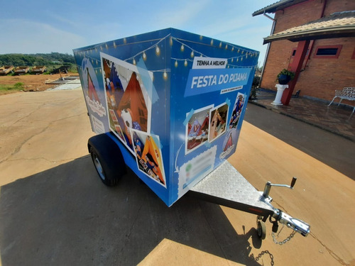 Imagem 12 de 13 de Carreta Baú Grande 1,18 Altura Delivery Zero Km