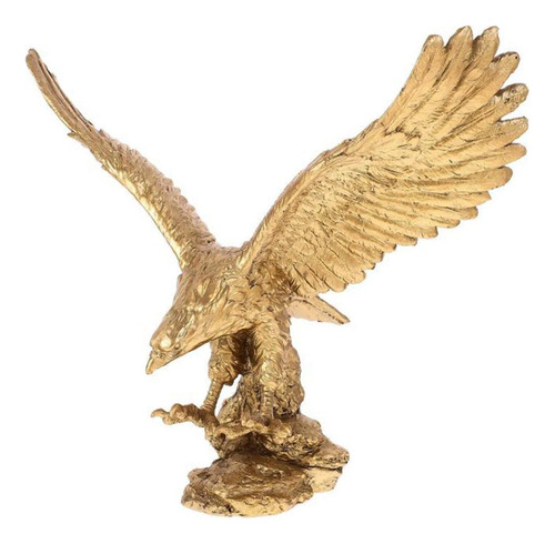 Eagle Statue Desktop Ornament Feng Shui Tamaño L
