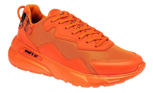 Tenis Wht 326904 Color Naranja Para Hombre Tx4
