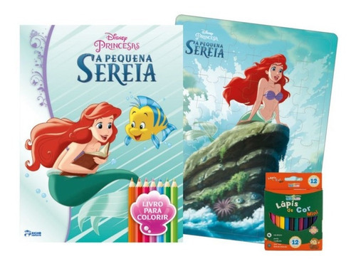 Livro De Colorir: Kit Diversão, De Disney. Série 1°, Vol. 01. Editora Rideel, Capa Mole, Edição 1 Edição Em Português, 2020