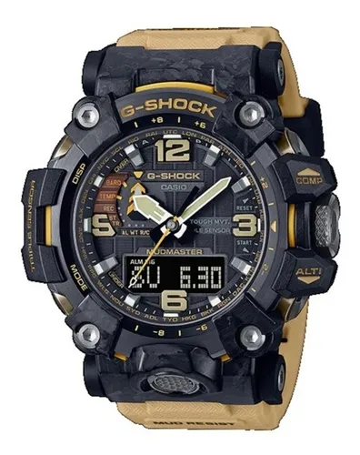 Casio g shock mudmaster black hot sale