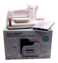 Comprar Kit Minimáquina Troqueladora Y De Relieve 3x7.9cm Ibicraft  