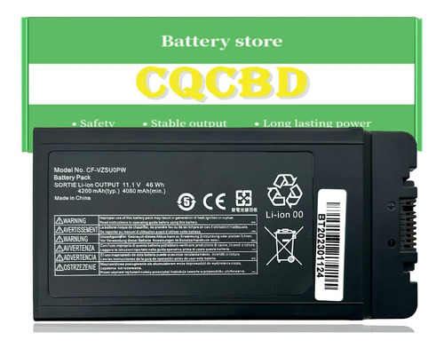Bateria Cqcbd Cf-vzsu0pw P/panasonic Toughbook 54 Cf-54 Cf