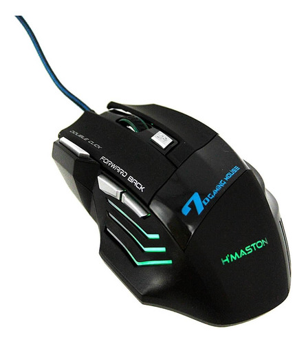 Mouse Gamer 2400dpi Led 7 Botões X7 Hmaston