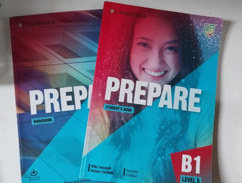 Prepare B1 Level 5 Student's Book  Y Workbook. Usados. 