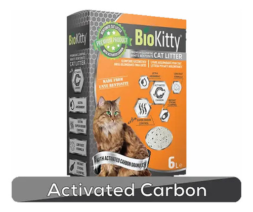 Arena Bio Kitty Carbon Activado 5.1kg