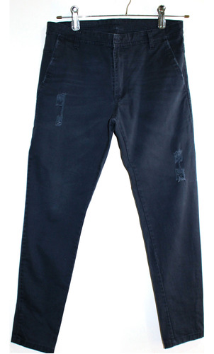 Pantalon  Vete Al Diablo  Azul   Gabardina   Hombre  T 30   