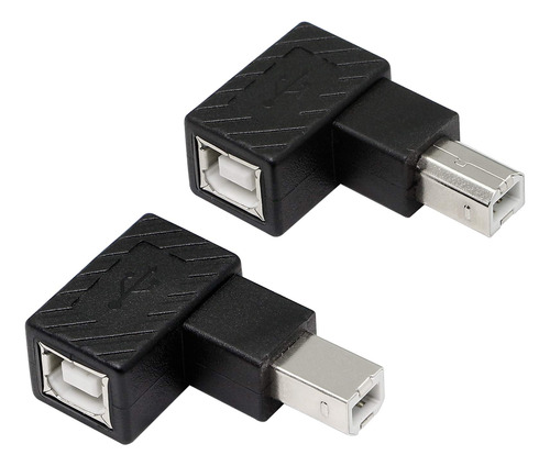 Yacsejao - Adaptador De Impresora Usb 2.0 Tipo B, 2 Unidades