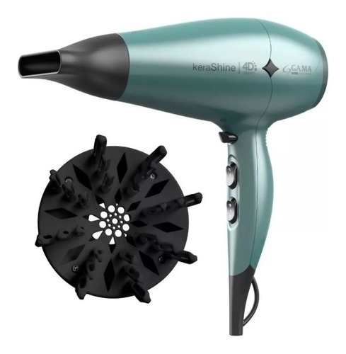 Secador De Pelo Gama Diva 4d Kera Shine 2300w Difusor