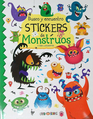 Busco Y Encuentro - Stickers De Monstruos Y Con Laberintos