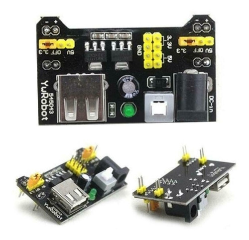 Imagen 9 de 10 de Módulos Fuentes De Alimentación De Placa De Pruebas Arduino