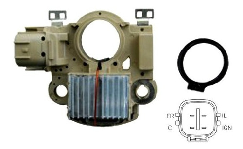 Regulador Alternador Honda Civic 1.8 Lts 2008-2009