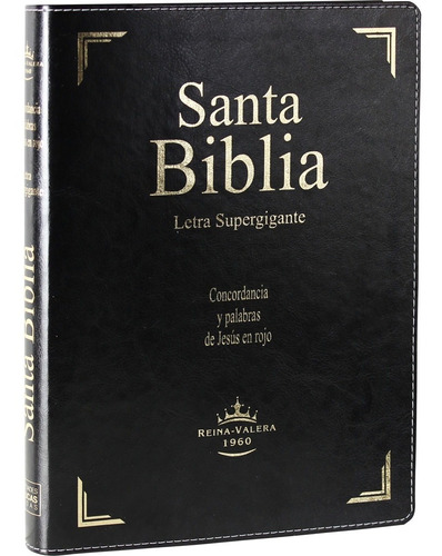 Biblia Letra Super Gigante Índice Ecocuero Reina Valera 1960