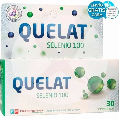 Suplemento antioxidante en tabletas Chelat Selenium 100 de Framingham Pharma Chelat Selenium 100