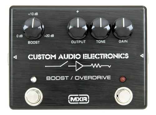 Pedal de efeito preto MXR MC-402 MC402