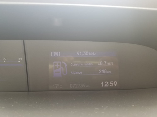 Civic Sedan Lxs 1.8 Flex Manual 2013 Cinza Un Dono Completo