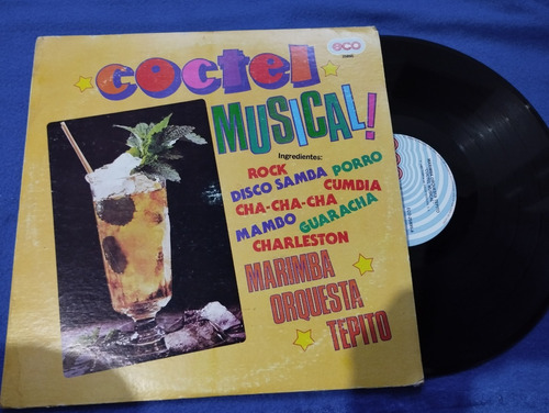 Marimba Orquesta Tepito---coctel Musical--lp