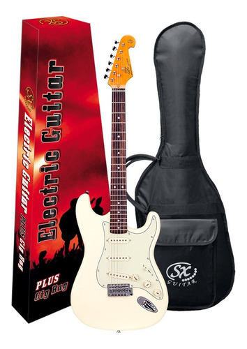 Guitarra Electrica Stratocaster Sx Vintage Sst62 Funda Cuota