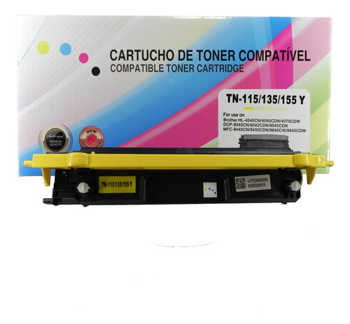 Toner Compatível Tn115y Tn110 Tn155 9840cdw Pronta Entrega