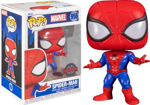 Funko Pop Spider-man #956 Special Sticker Exclusivo Animated