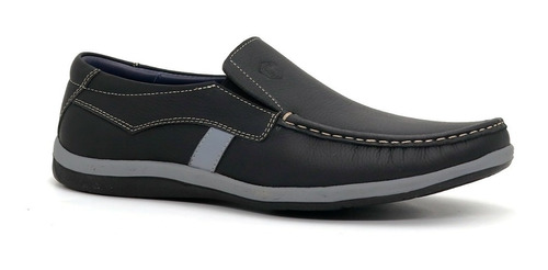 Zapato Mocasin De Caballero Es22-401 Negro