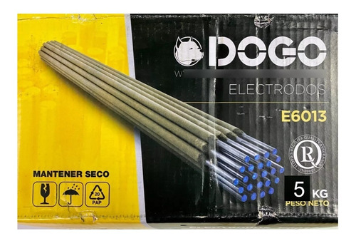 Electrodo Dogo E6013 2.6 Mm Punta Azul Similar Acindar X 5kg