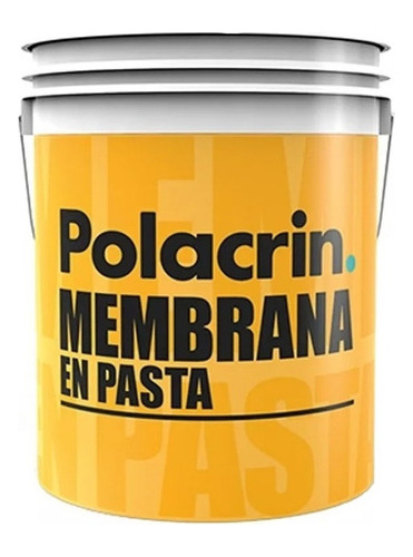 Membrana En Pasta Polacrin Impermeabilizante 20 L 100% Mm