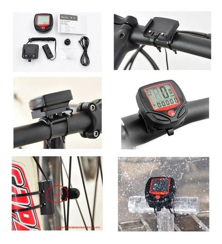Imagen 4 de 7 de Velocimetro Bicicleta Cuenta Kilometros Motoscba