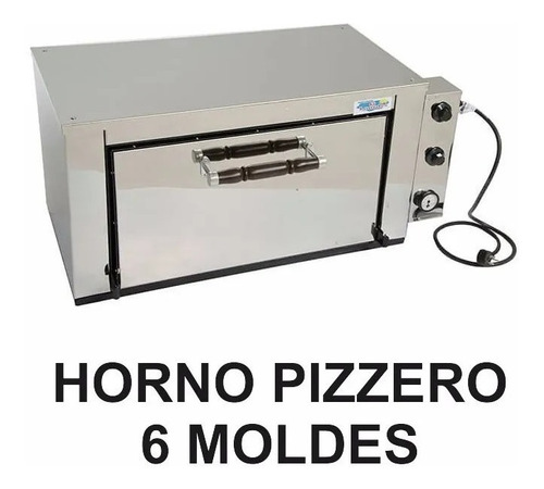 Horno Electrico Pizzero Rotisero 6 Moldes Lourdes