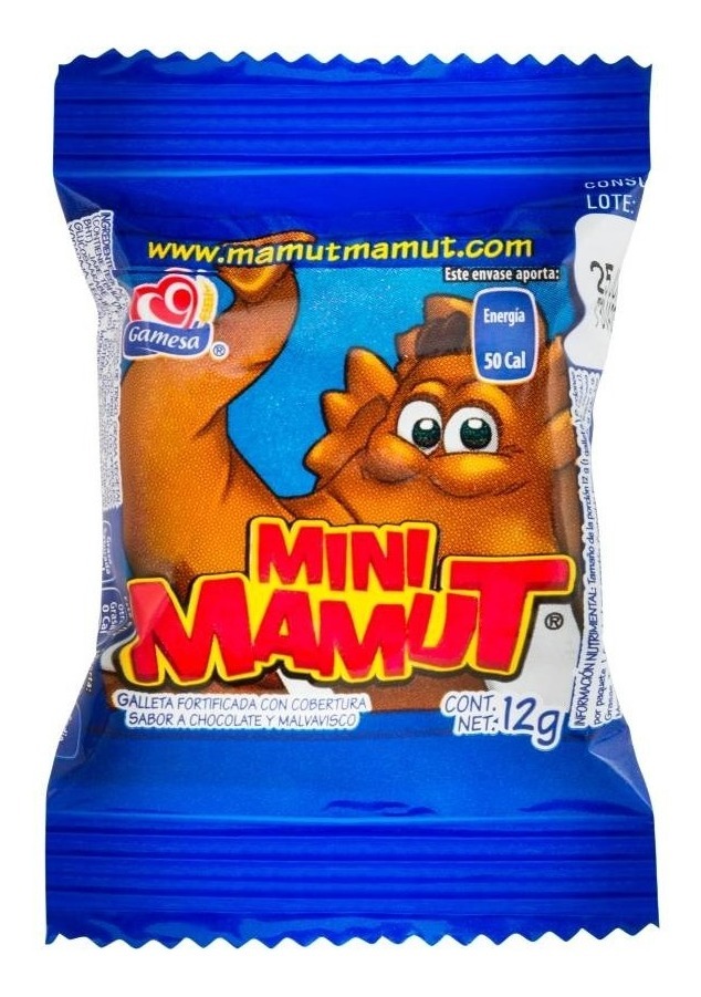 Mini Mamut Gamesa Con 60 Pzas De 12 G C/u | Mercado Libre