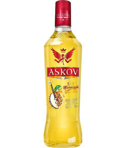 Vodka Askov Remix Maracuja 900ml