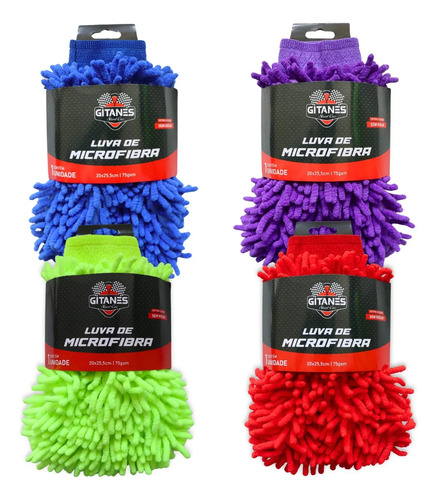 Guante De Microfibra Automotriz Gypsy Tentacles De Primera C