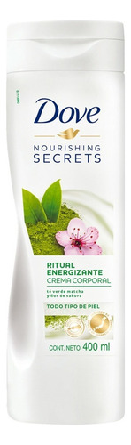 Crema Corporal Dove Ritual Energizante Matcha Y Flor De Sakura 400ml