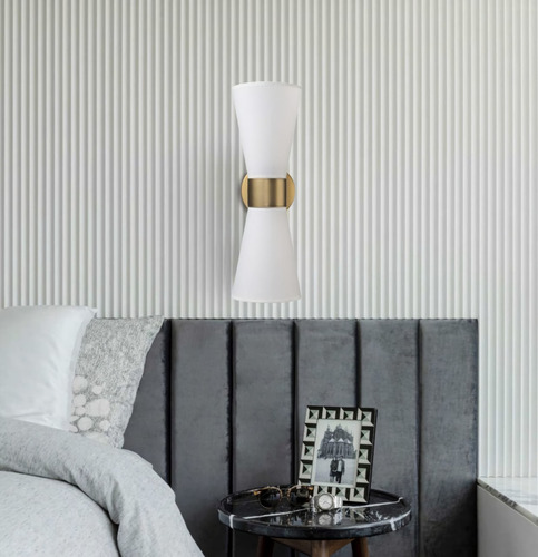 Imagen 6 de 7 de Lámpara Aplique De Pared Moderna Para Interiores