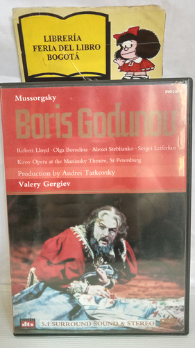 Boris Godunov - Mussorgsky - Opera - Philips - Dvd - 1993