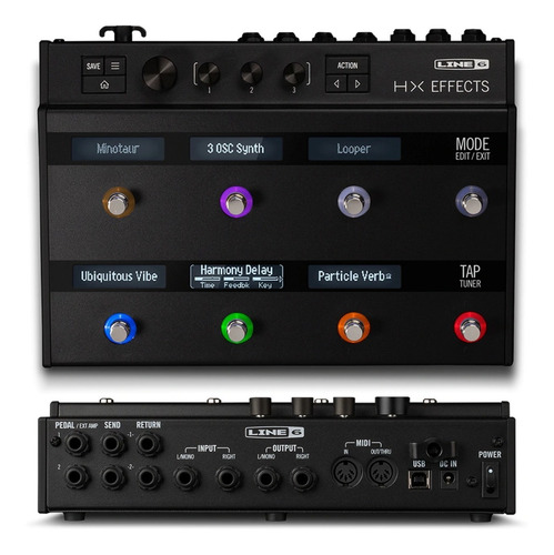 Imagen 6 de 7 de Pedalera Multiefectos Helix Line 6 Hx Effects