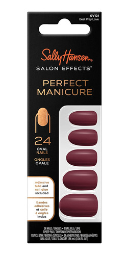 Sally Hansen Salon Effects - Kit De Uñas A Presión De Manicu