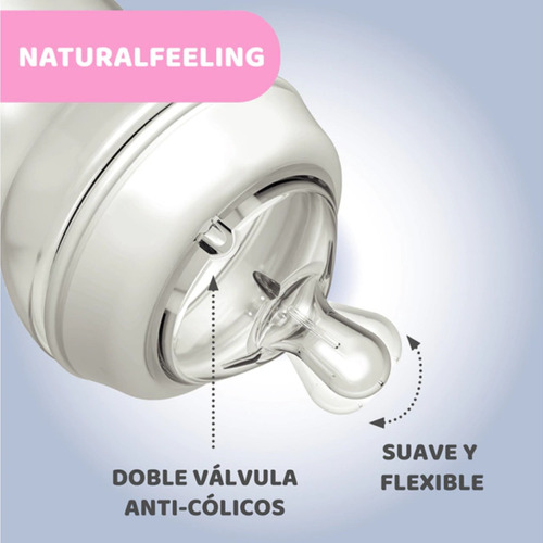 Mamadera Naturalfeeling Chicco 150 Ml Flujo Lento Maternelle
