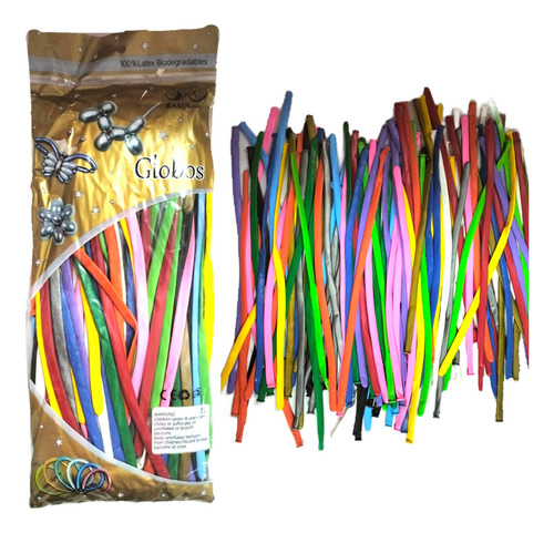 600 Globo Salchicha, Zeppelin Largos #270 Colores
